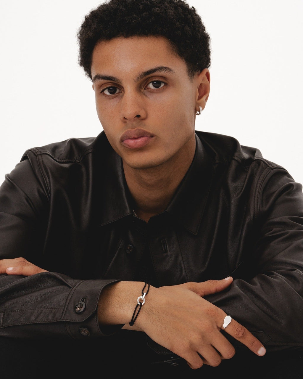 Element Bracelet Silver - Black