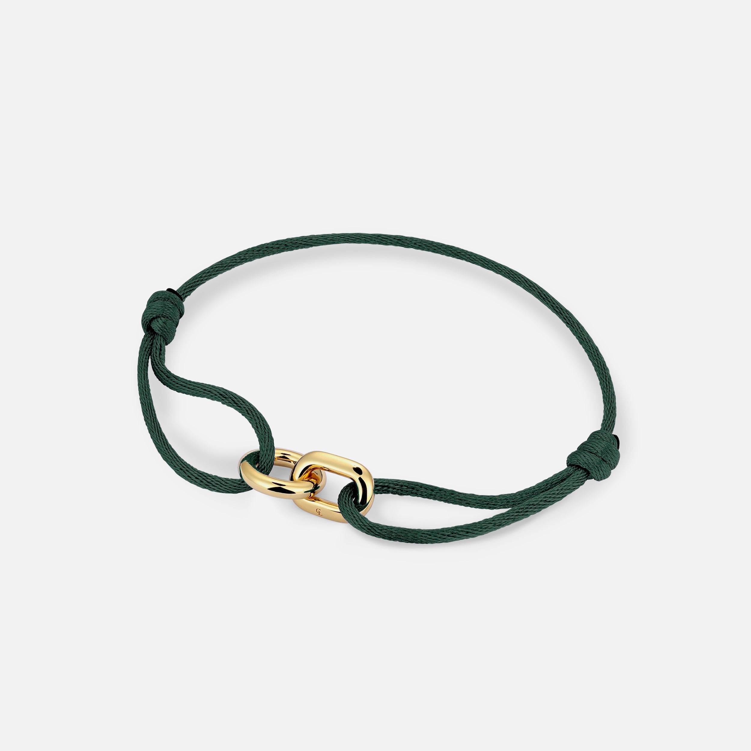 Element Bracelet Gold - Green