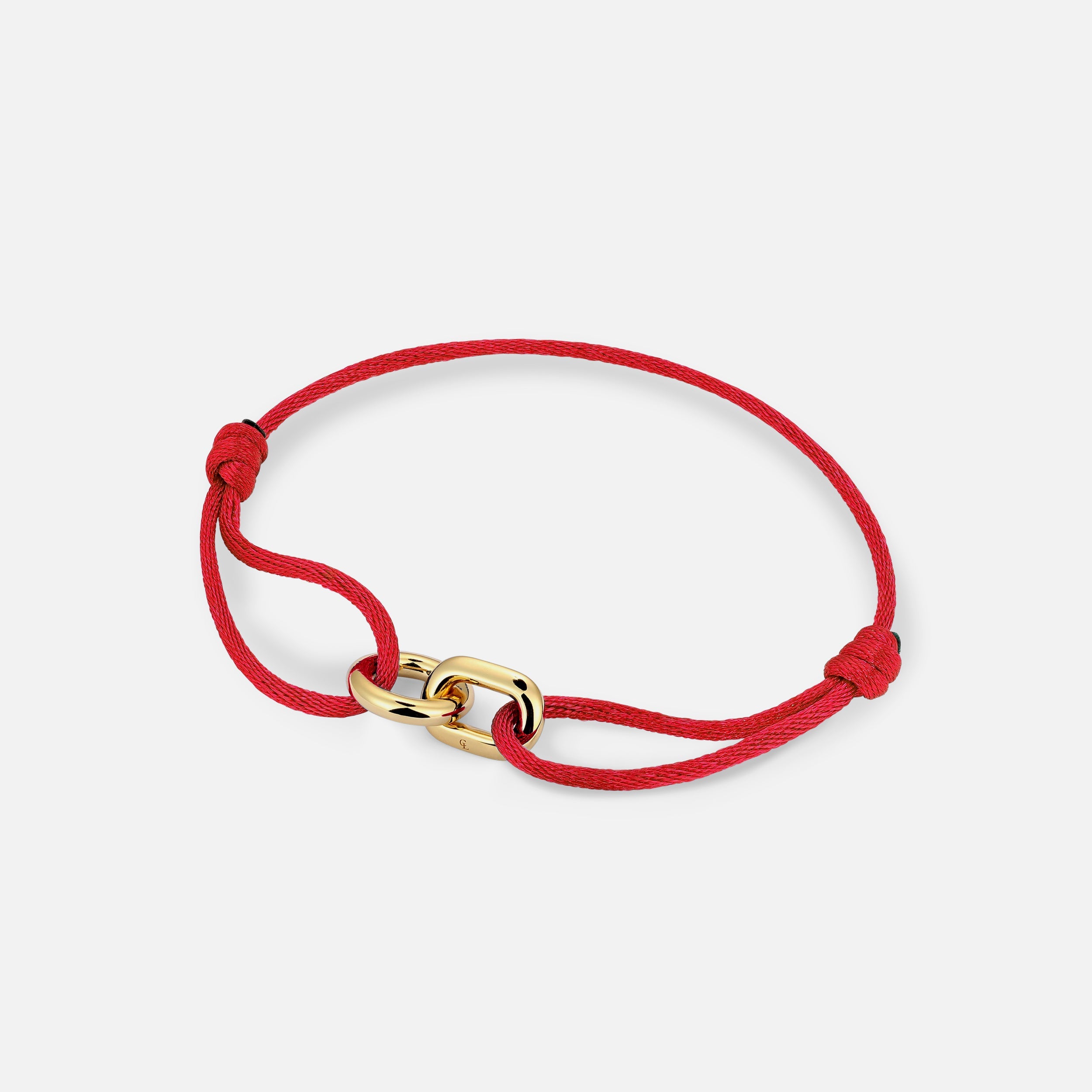 Element Bracelet Gold - Red