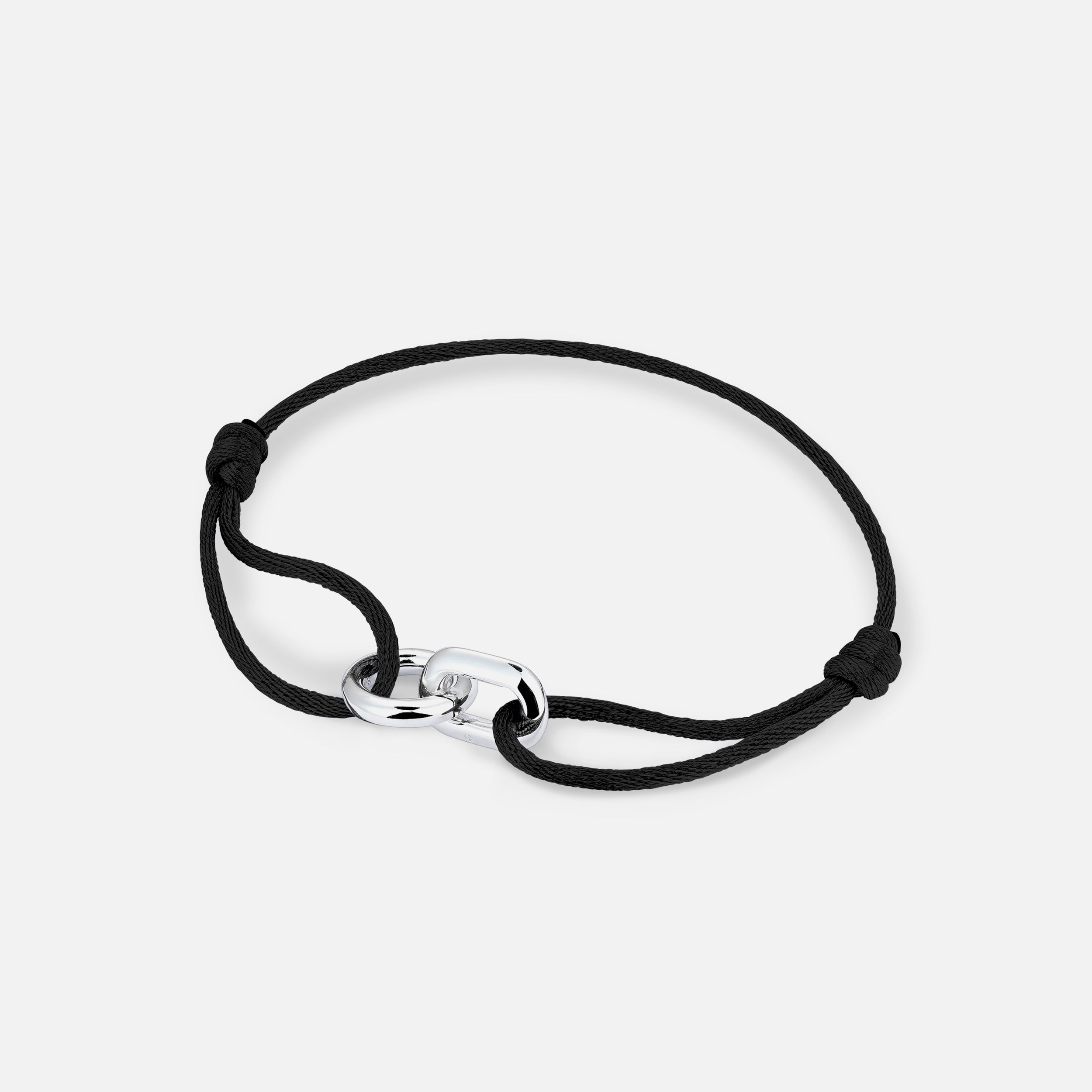 Element Bracelet Silver - Black