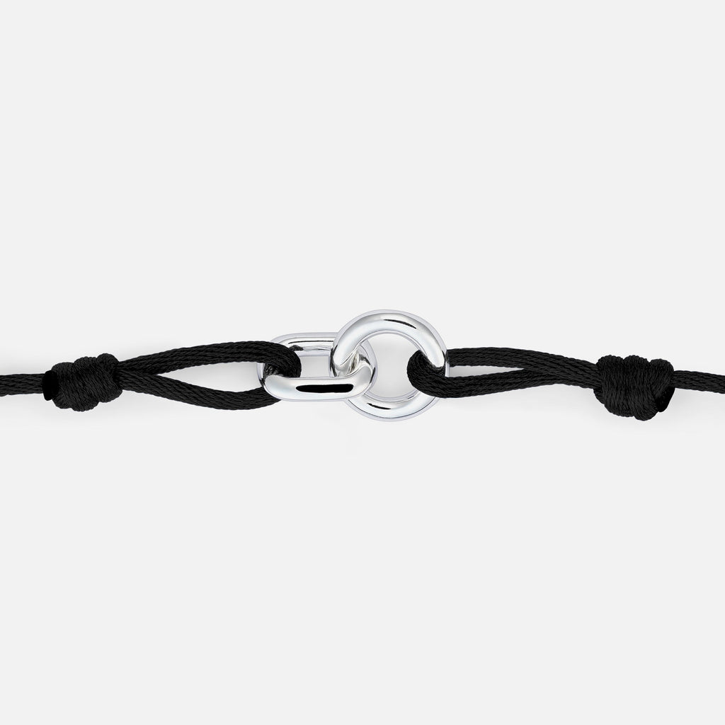 Element Bracelet Silver - Black