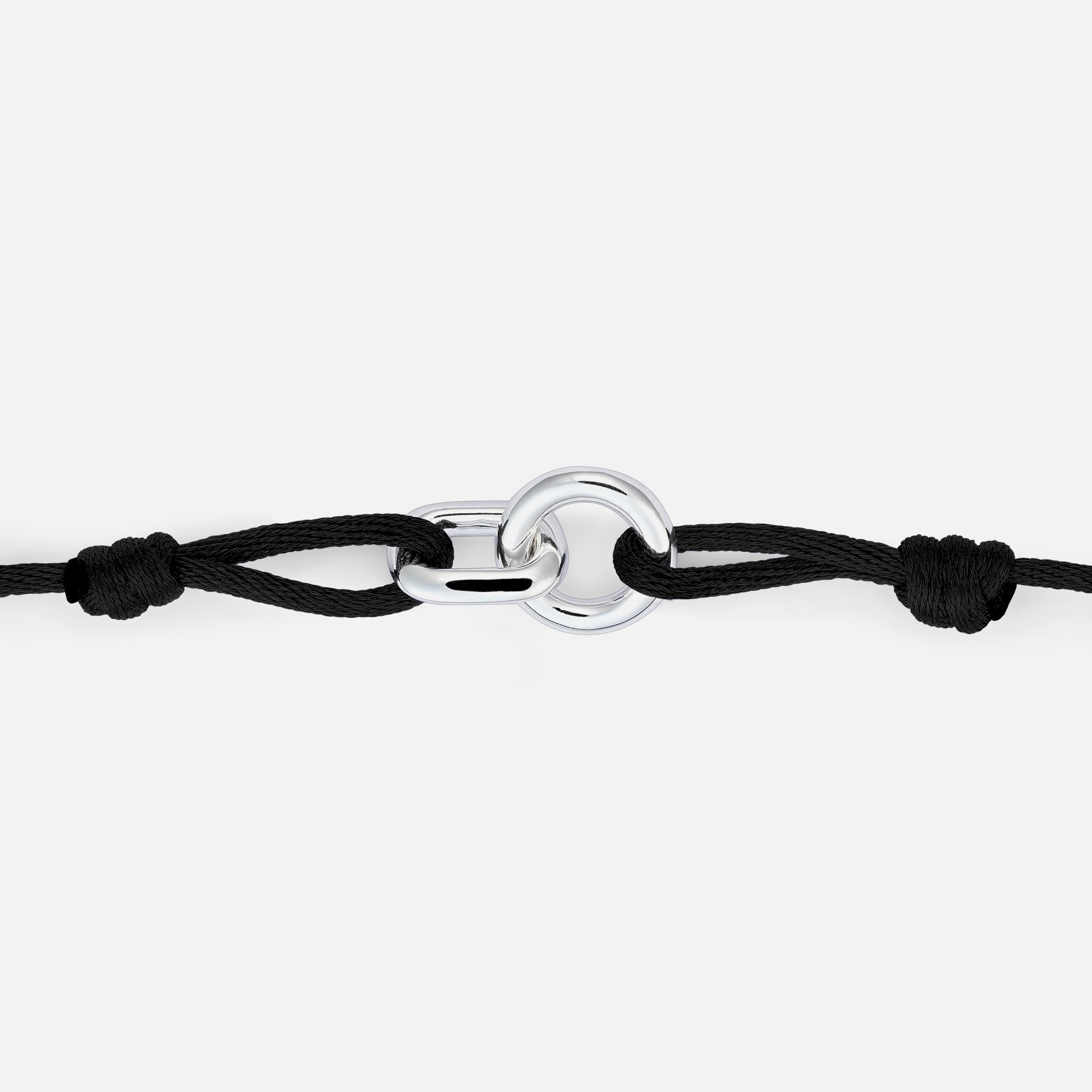 Element Bracelet Silver - Black