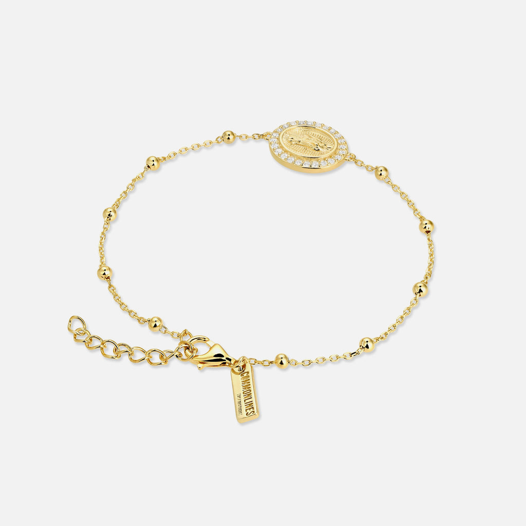 Guadalupe Ball Bracelet - Gold