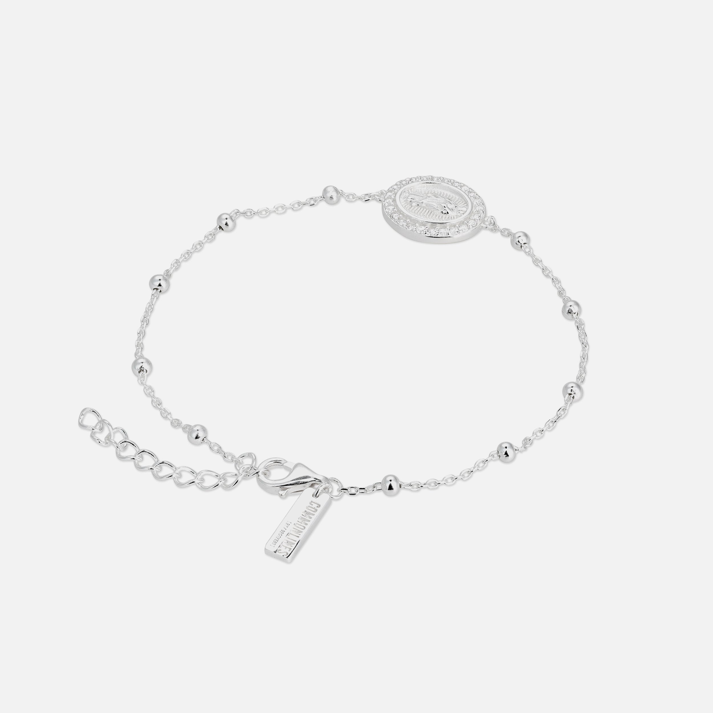 Guadalupe Ball Bracelet - Silver