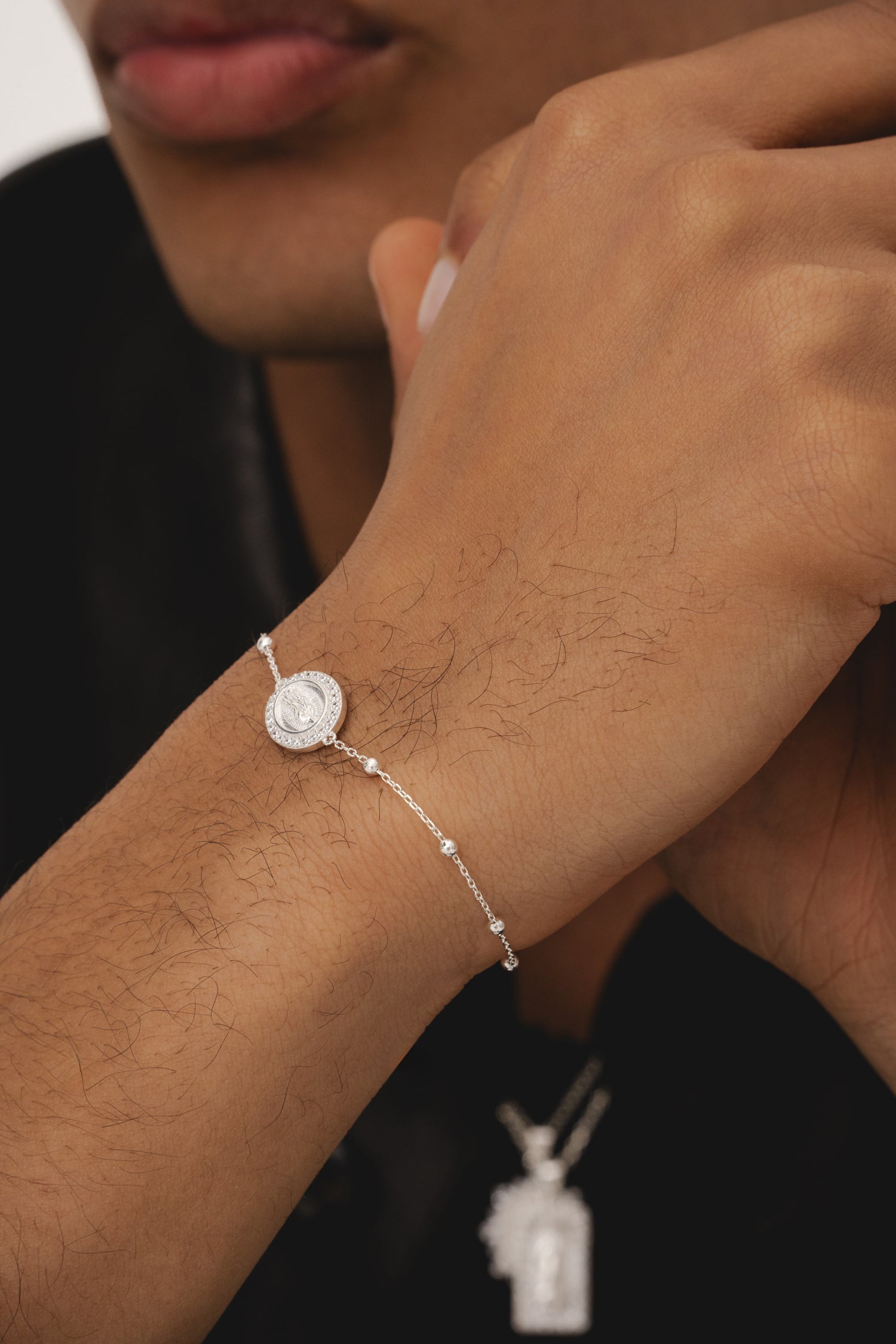 Guadalupe Ball Bracelet - Silver