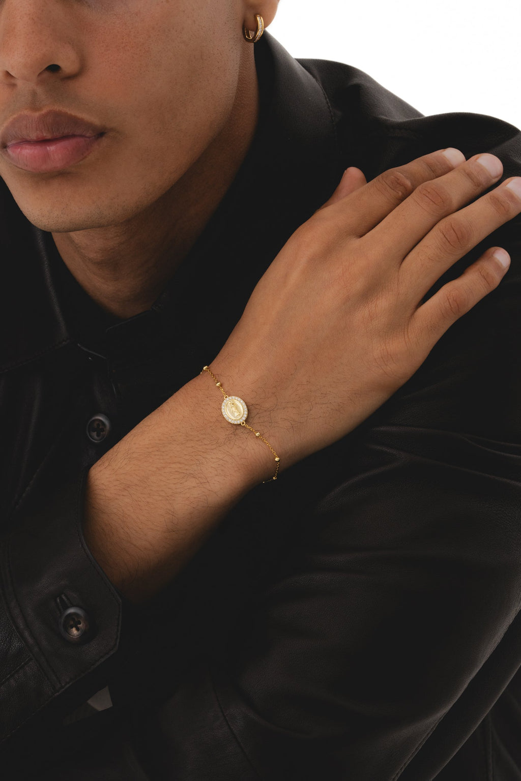 Guadalupe Ball Bracelet - Gold