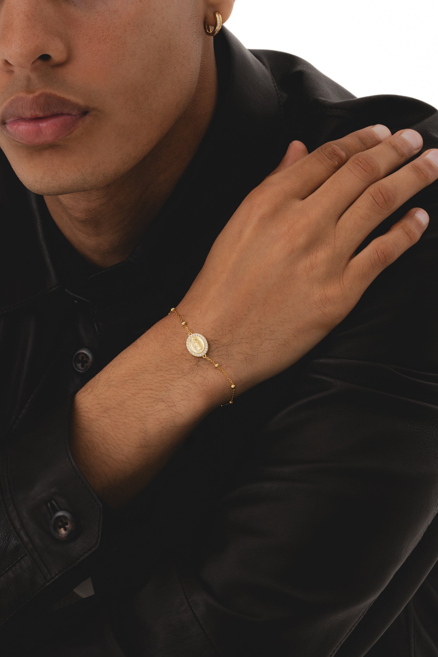 Guadalupe Ball Bracelet - Gold