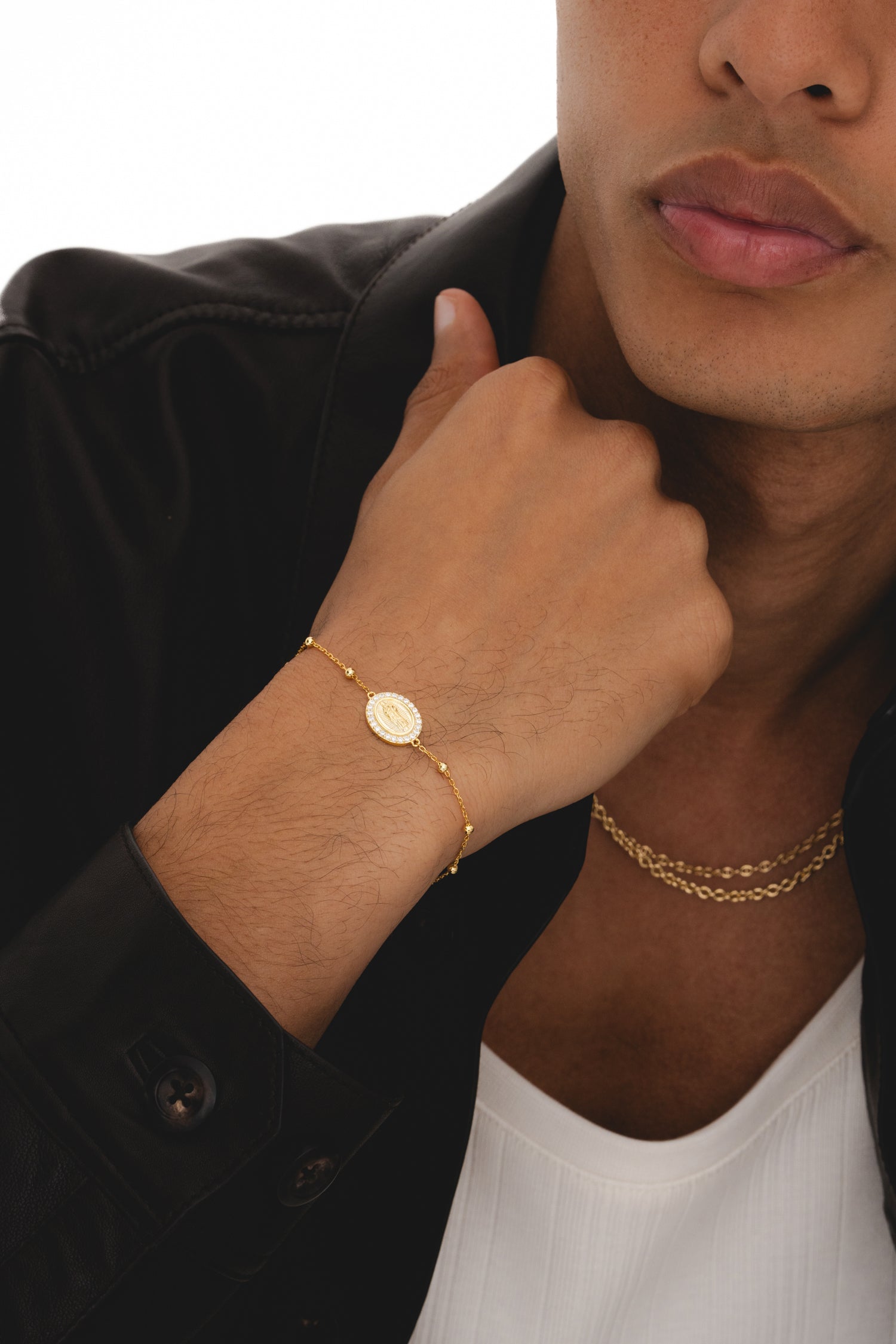 Guadalupe Ball Bracelet - Gold