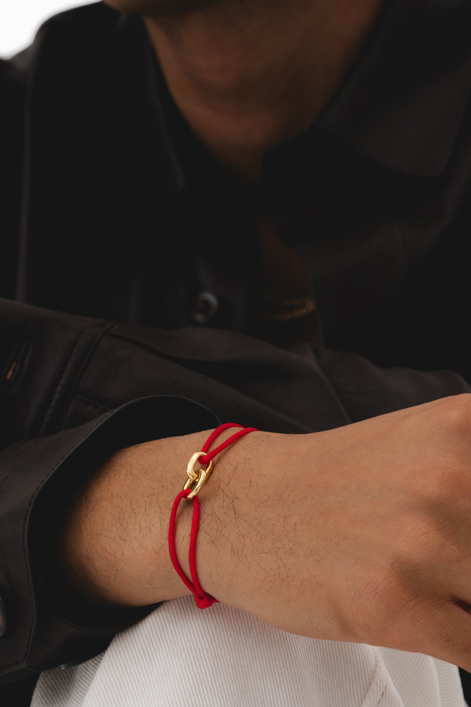 Element Bracelet Gold - Red