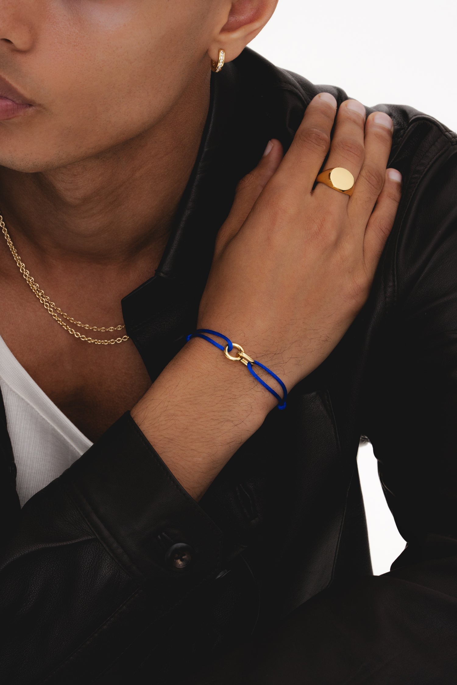 Element Bracelet Gold - Blue