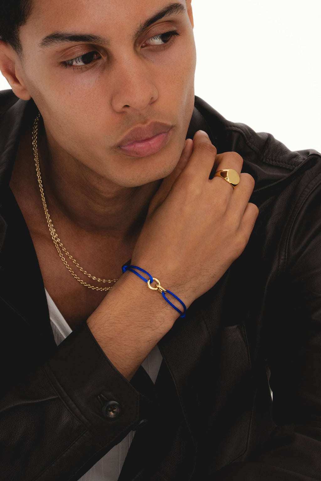 Element Bracelet Gold - Blue
