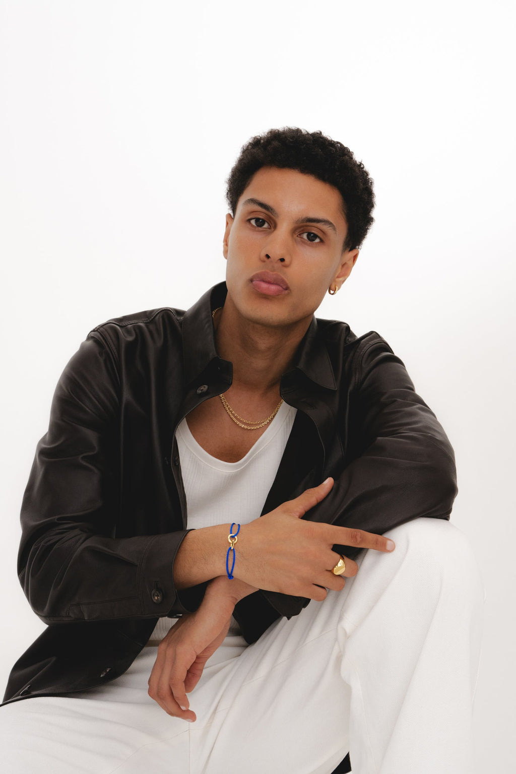 Element Bracelet Gold - Blue