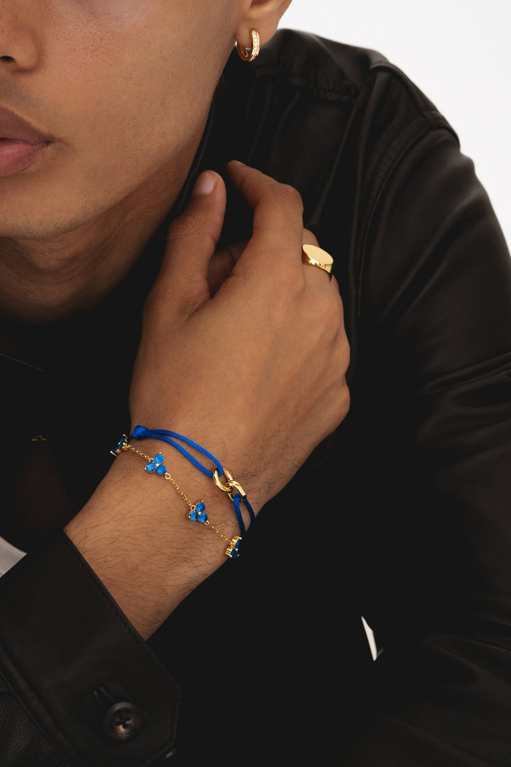 Element Bracelet Gold - Blue