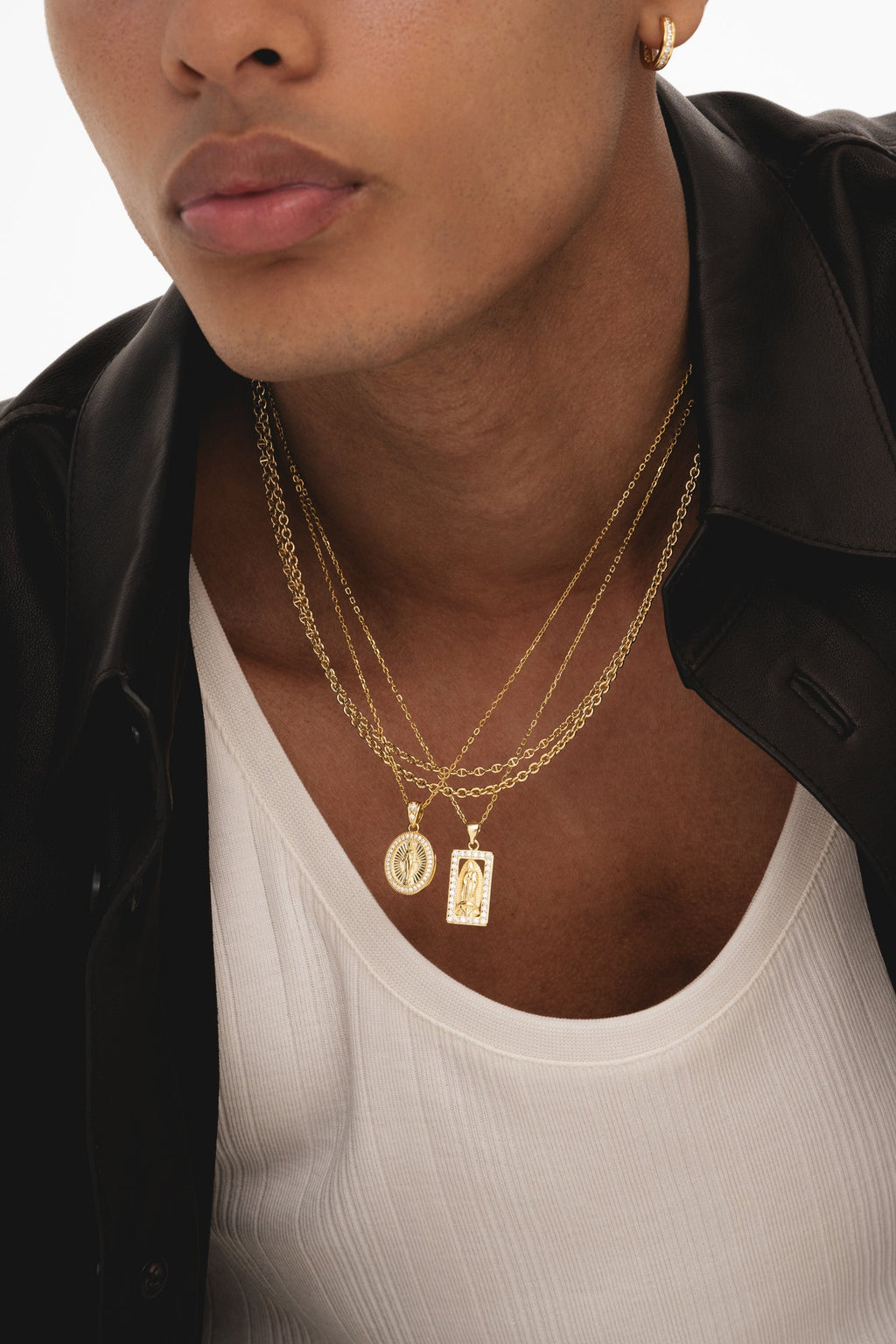 Guadalupe Tag - Gold