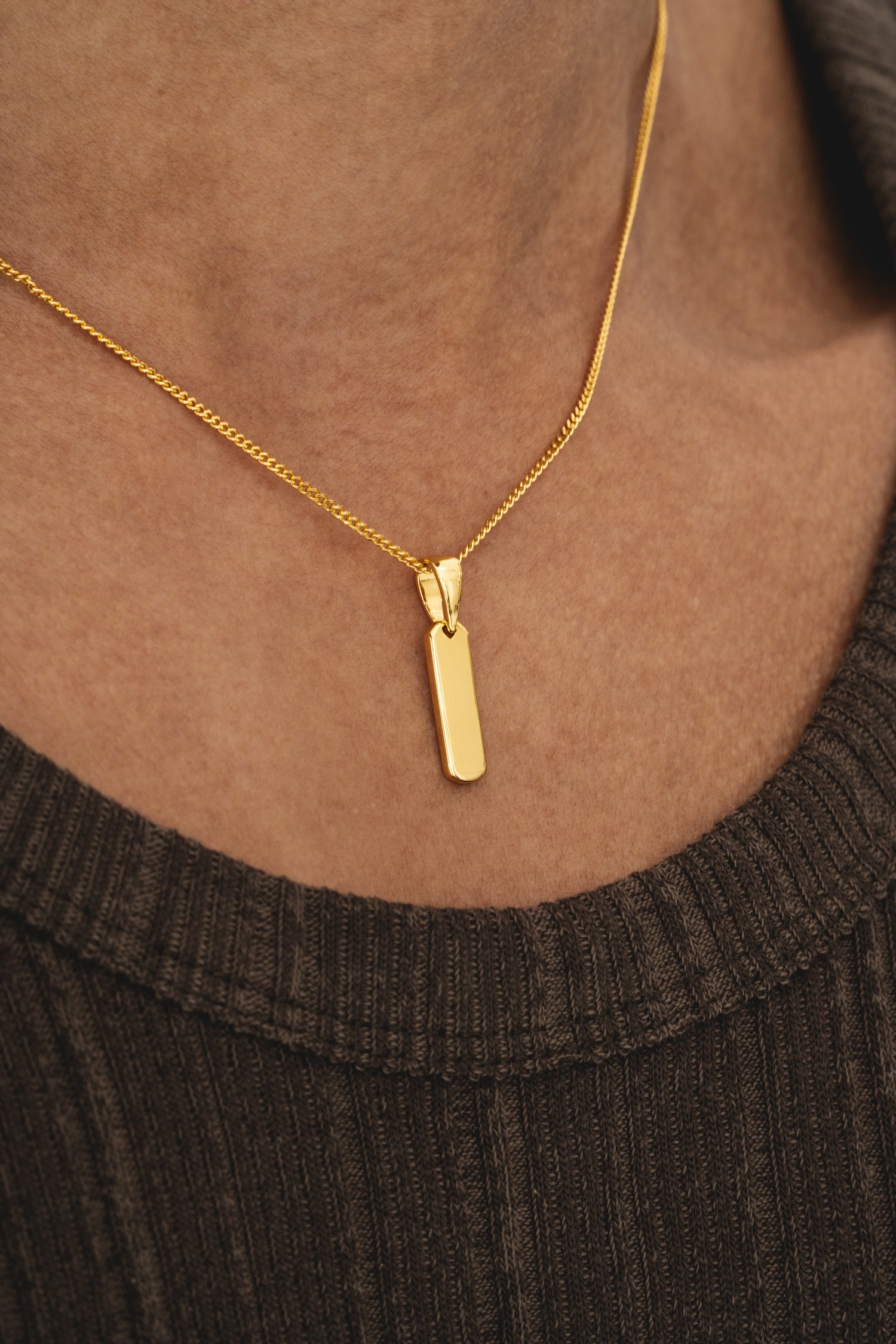 Totem Necklace - Gold