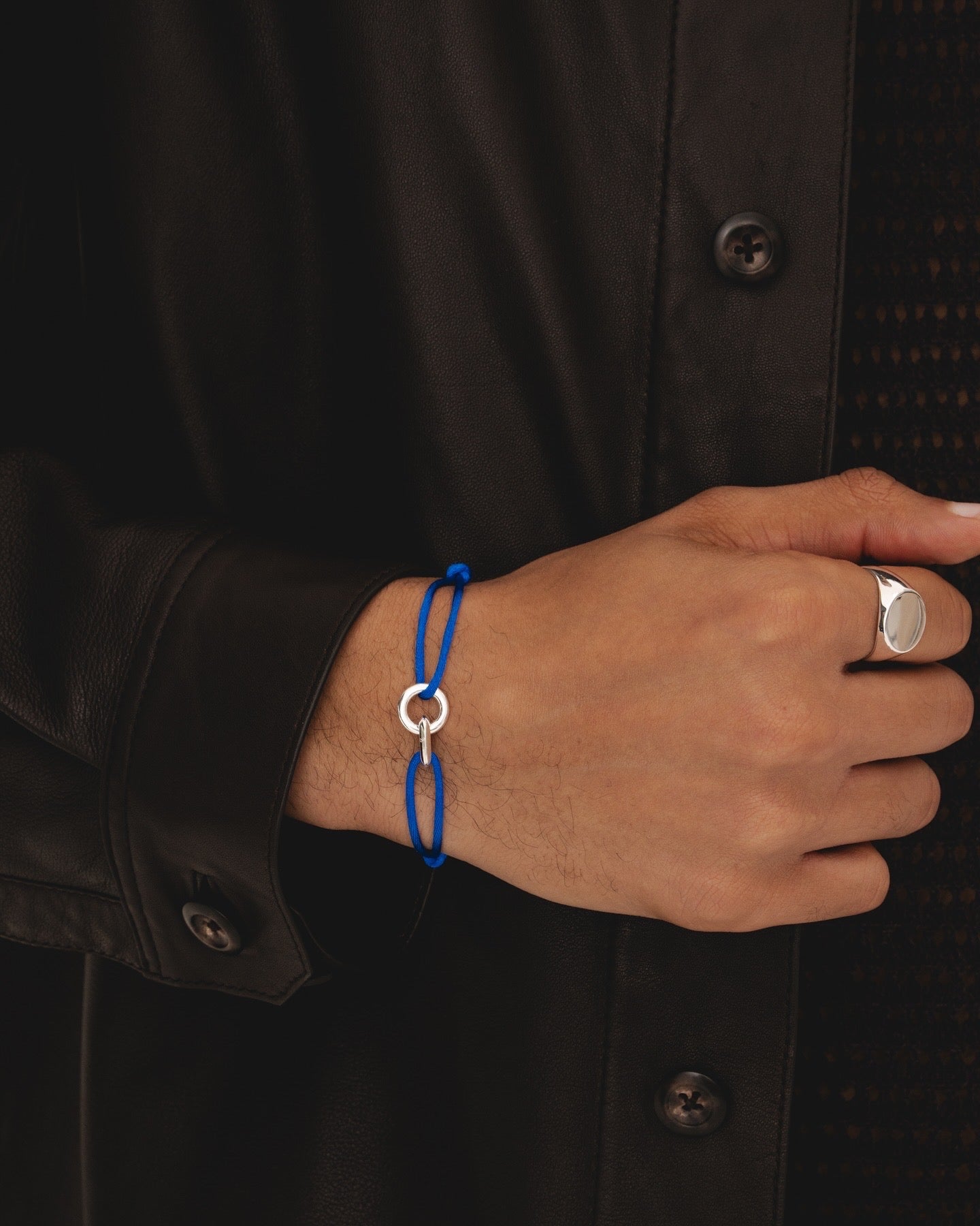 Element Bracelet Silver - Blue