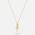 Rose Necklace - Gold