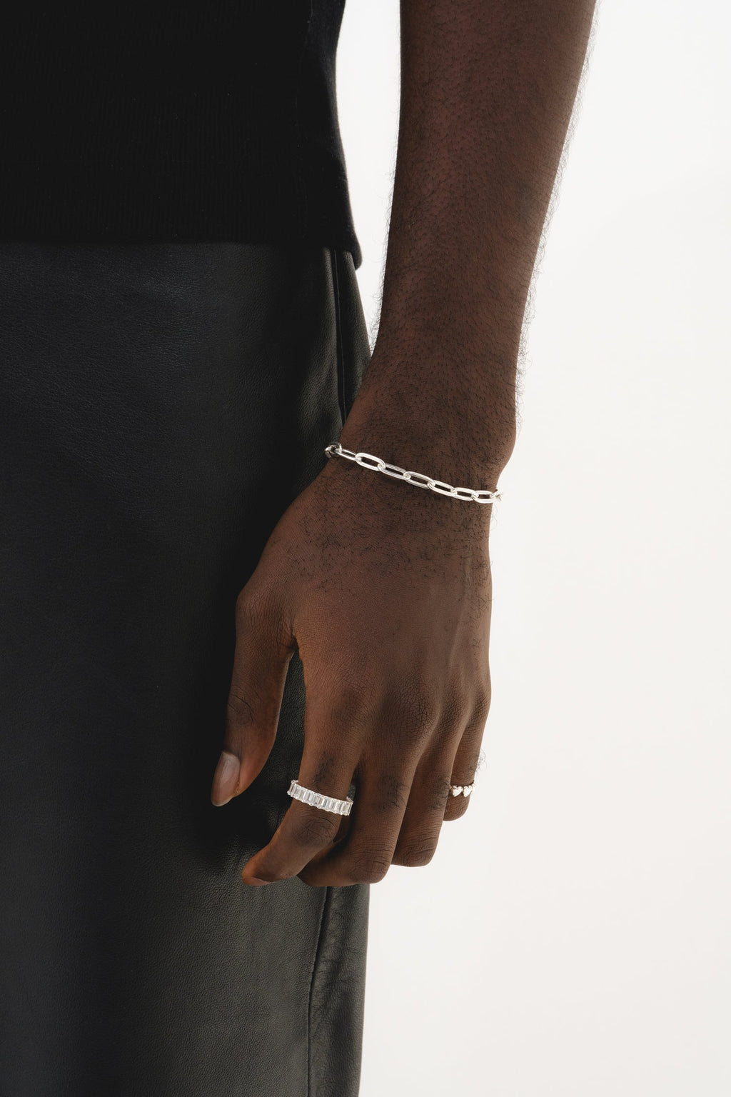 Paper Link Bracelet - Silver