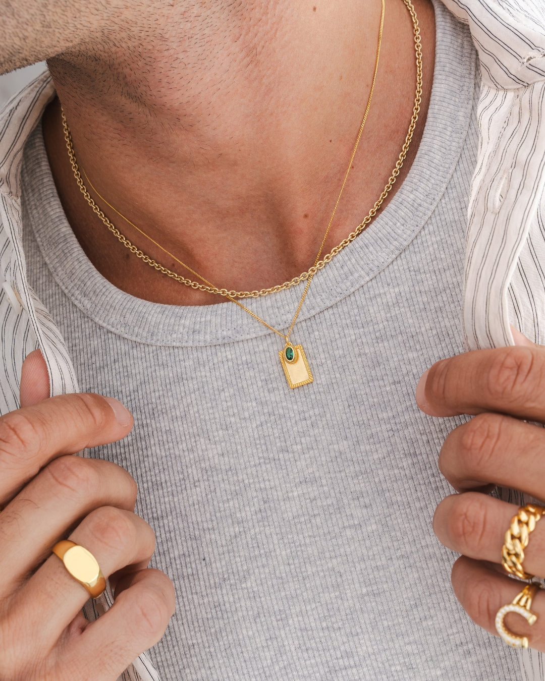 Maison Necklace - Gold