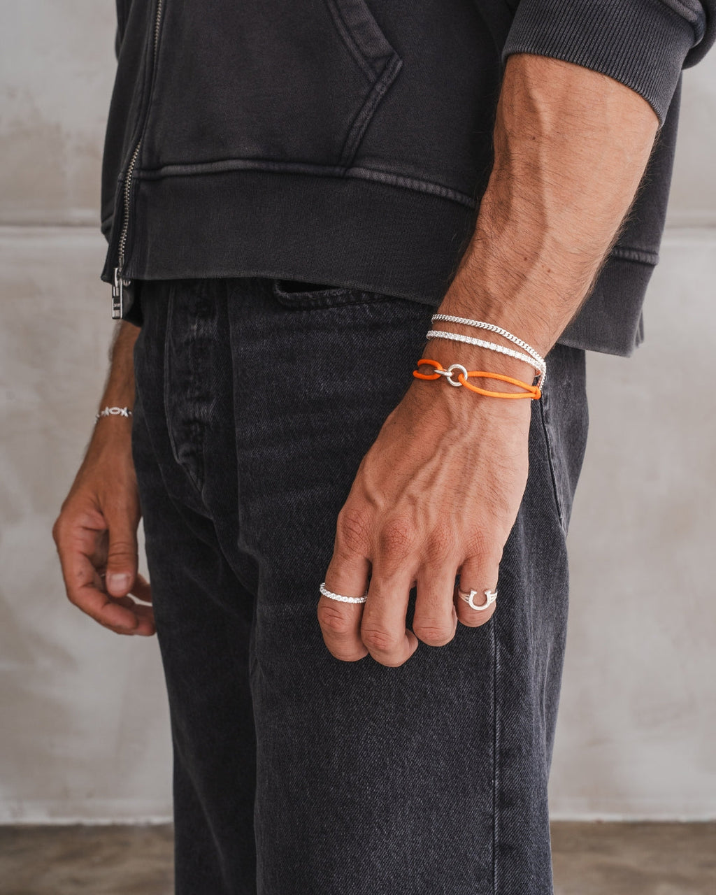 Element Bracelet Silver - Orange