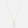 Horse Shoe Pendant - Gold