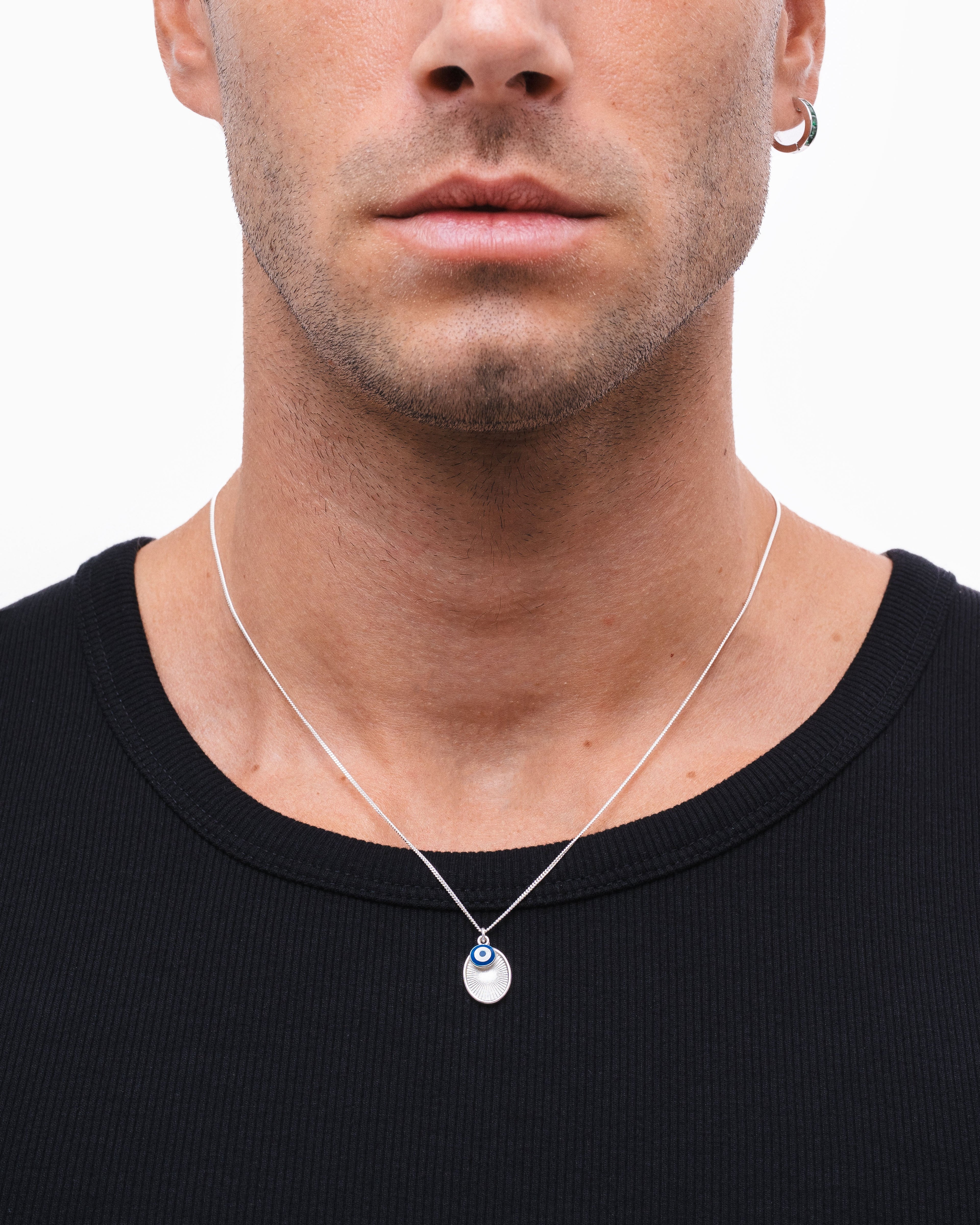 Mykonos Pendant - Silver