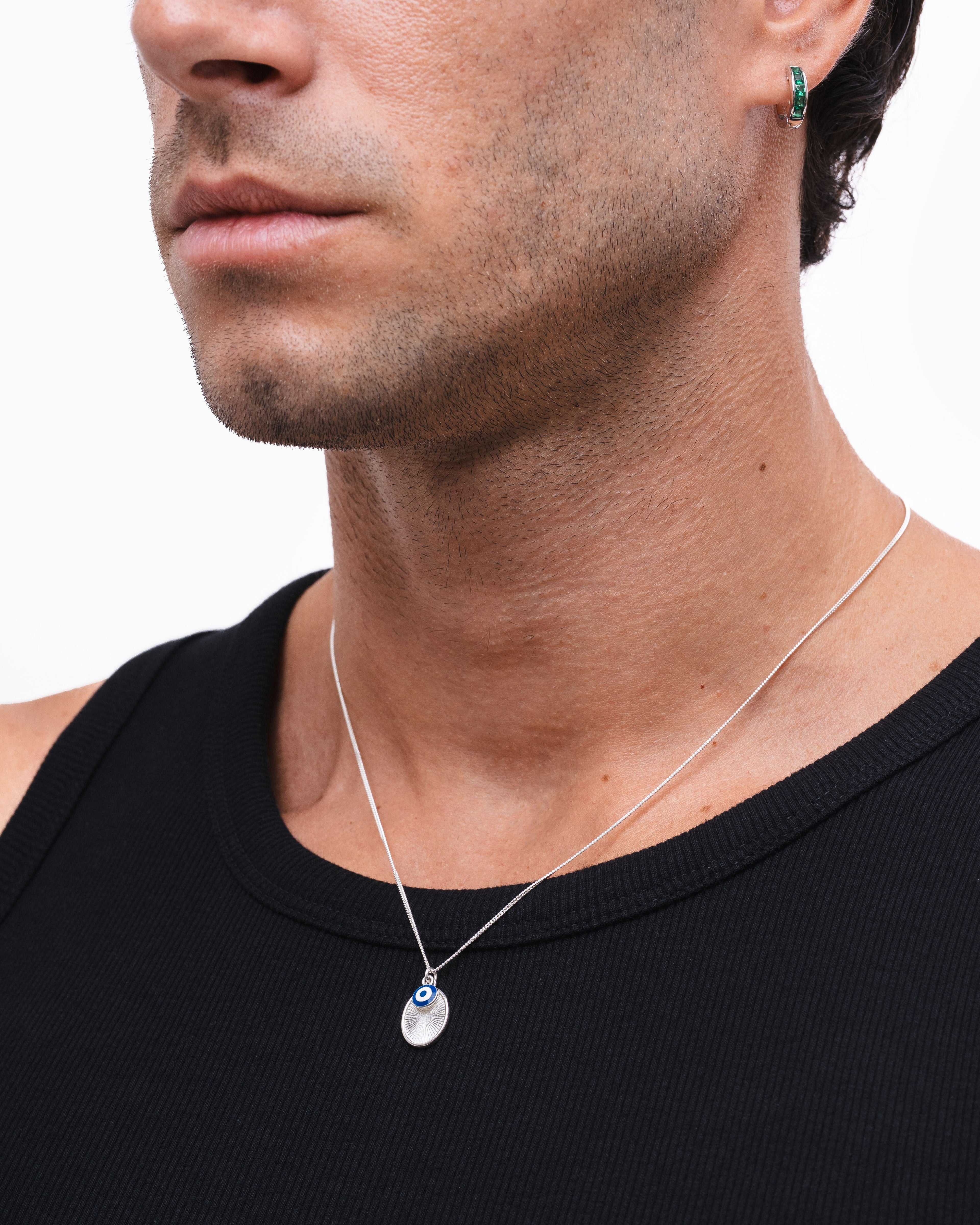 Mykonos Pendant - Silver