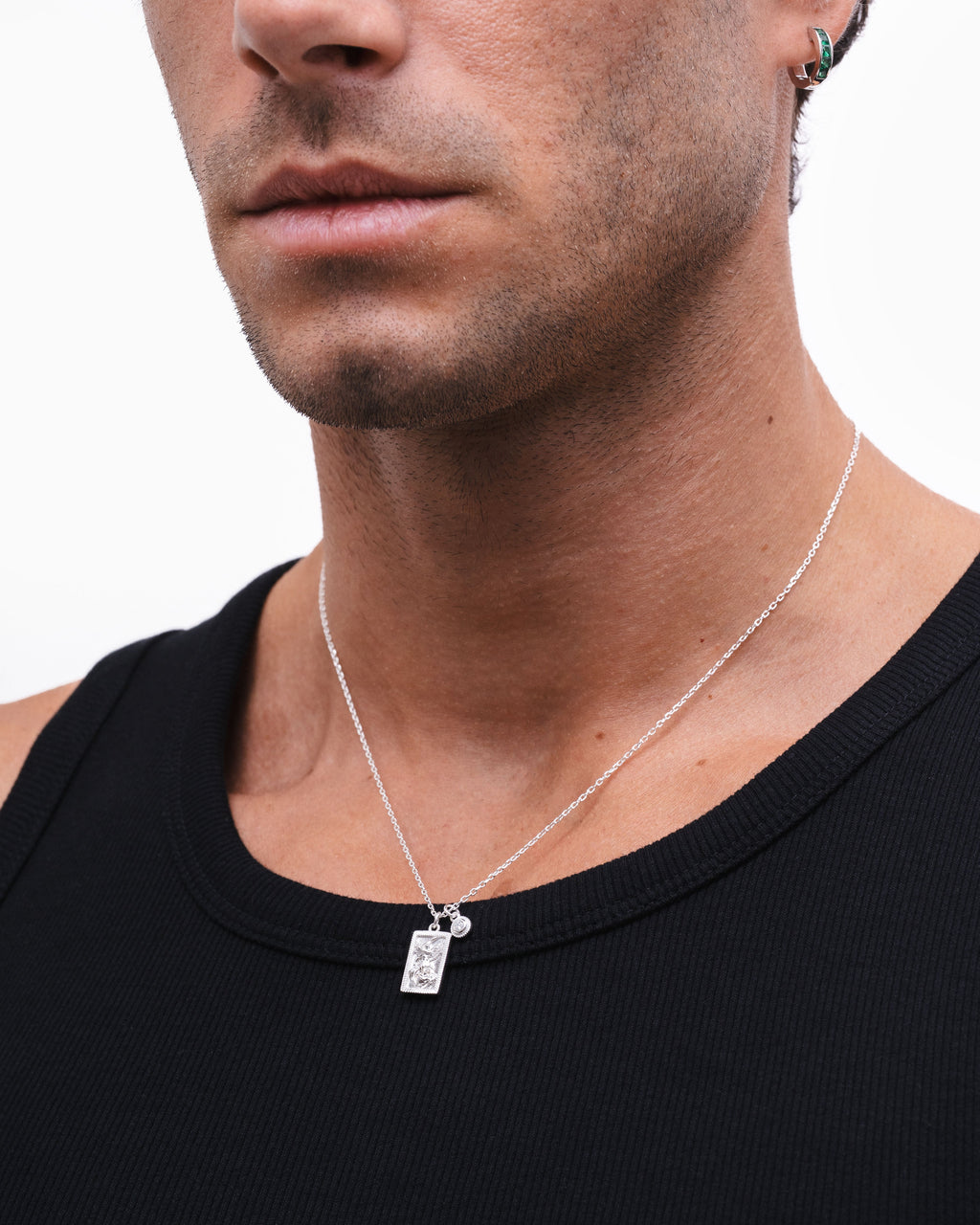 St. Michael Pendant - Silver