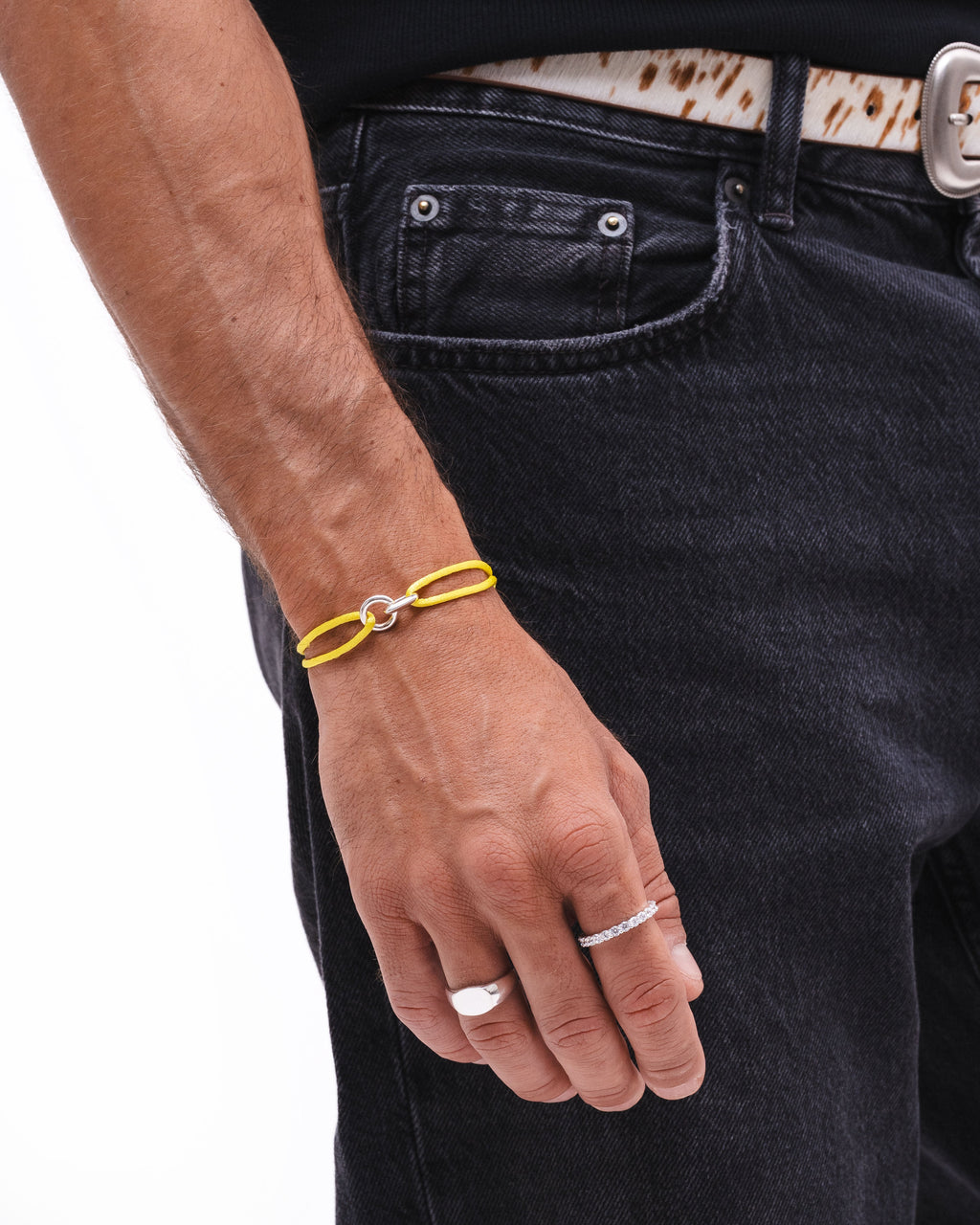 Element Bracelet Silver - Yellow