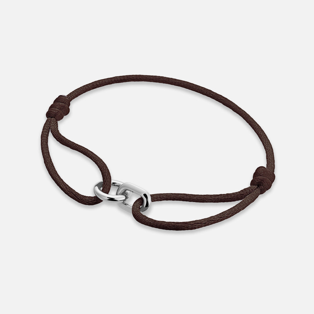 Element Bracelet Silver - Brown
