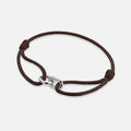 Element Bracelet Silver - Brown