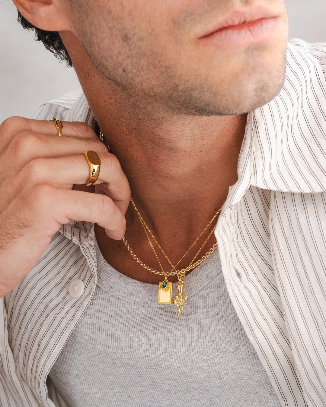 Maison Necklace - Gold