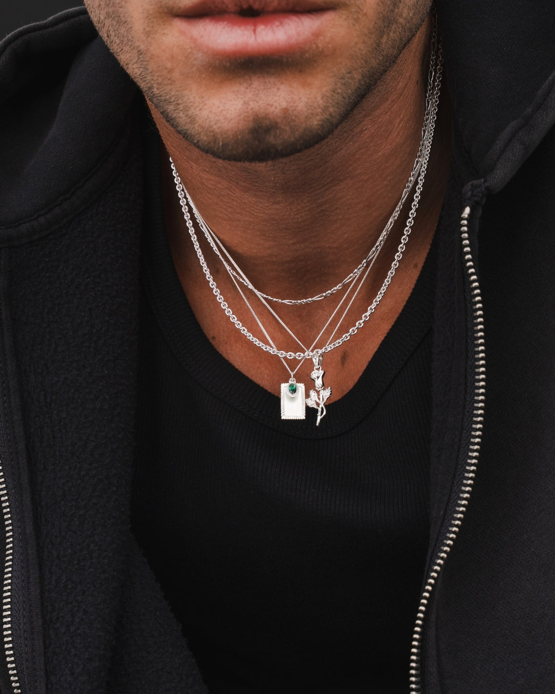 Maison Necklace - Silver