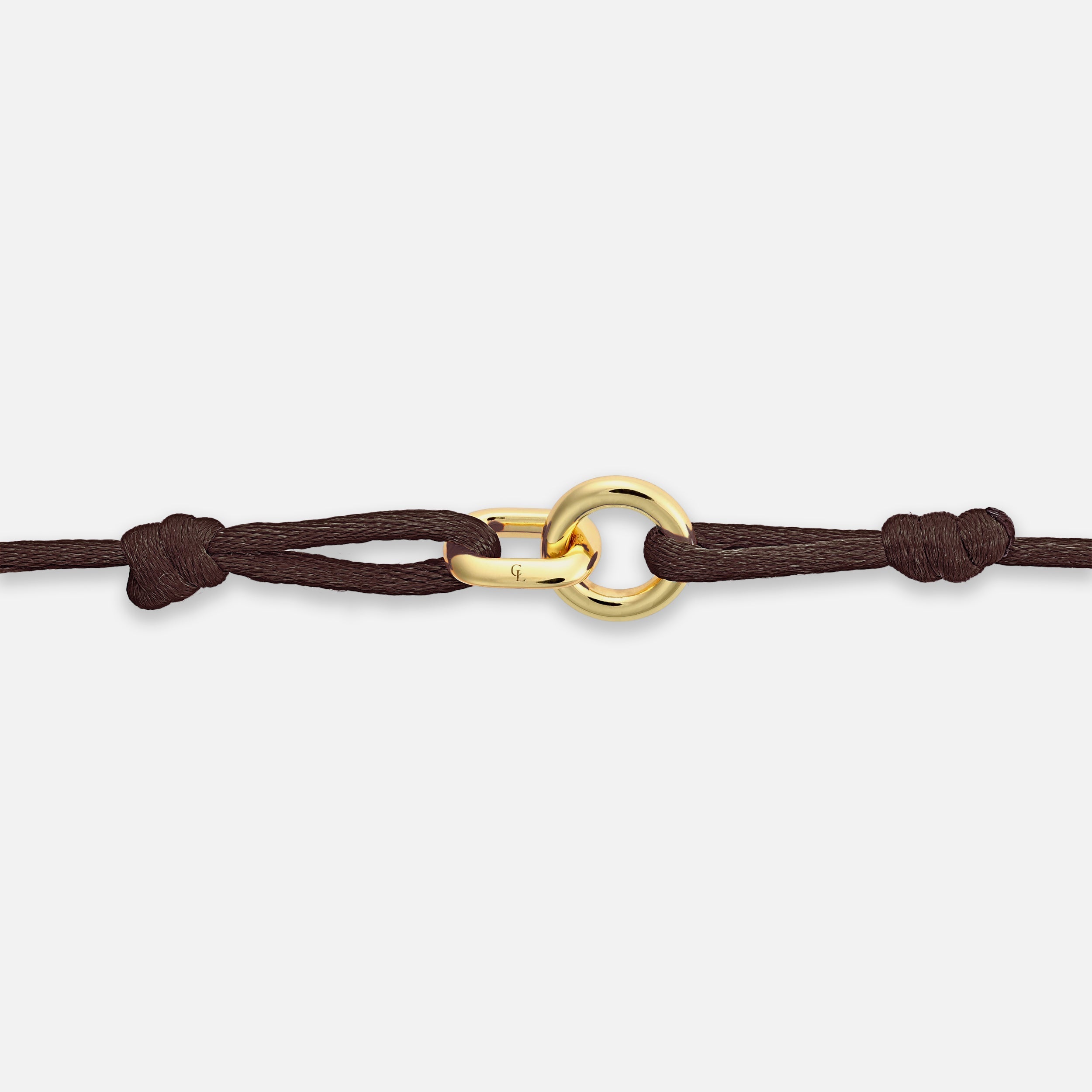 Element Bracelet Gold - Brown