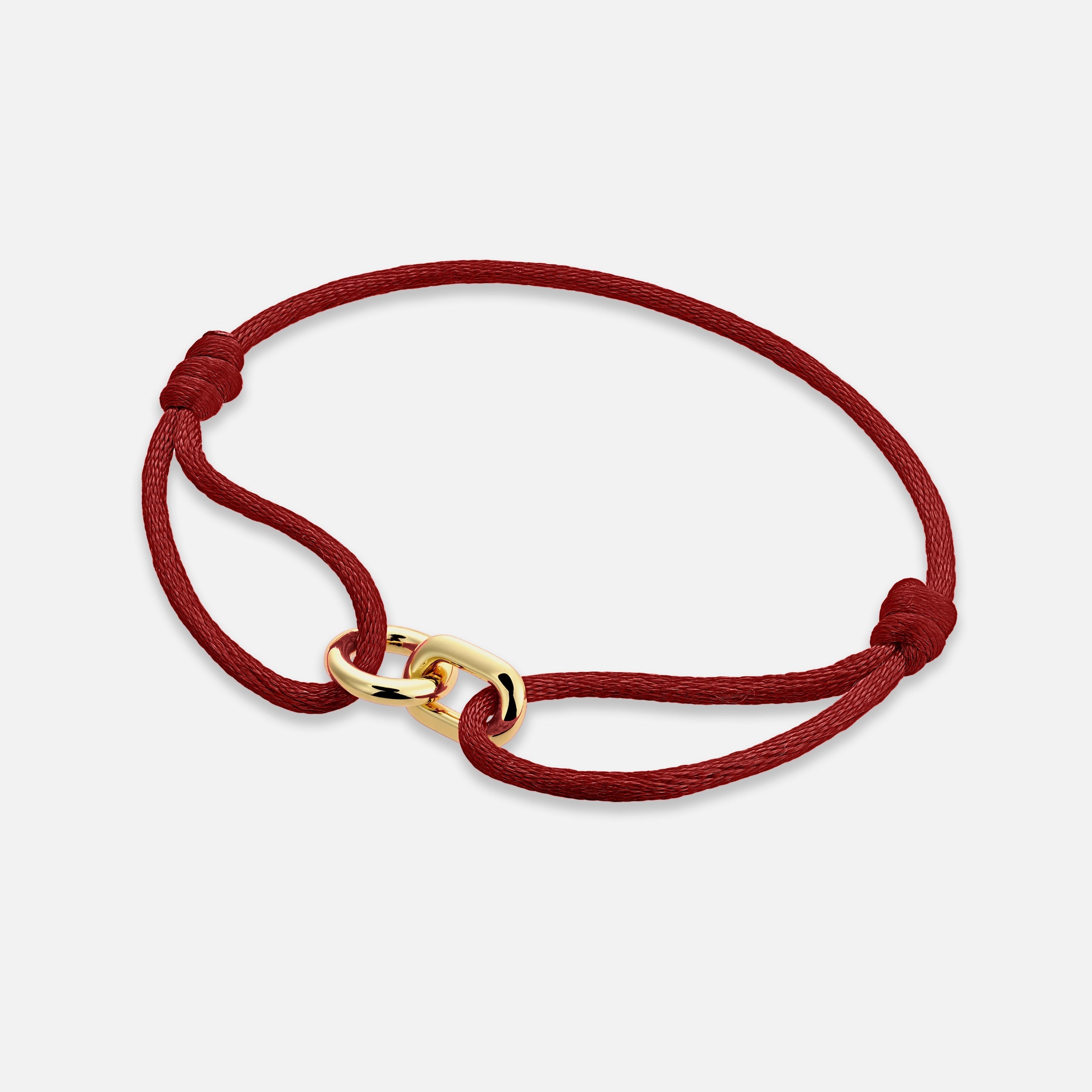 Element Bracelet Gold - Maroon