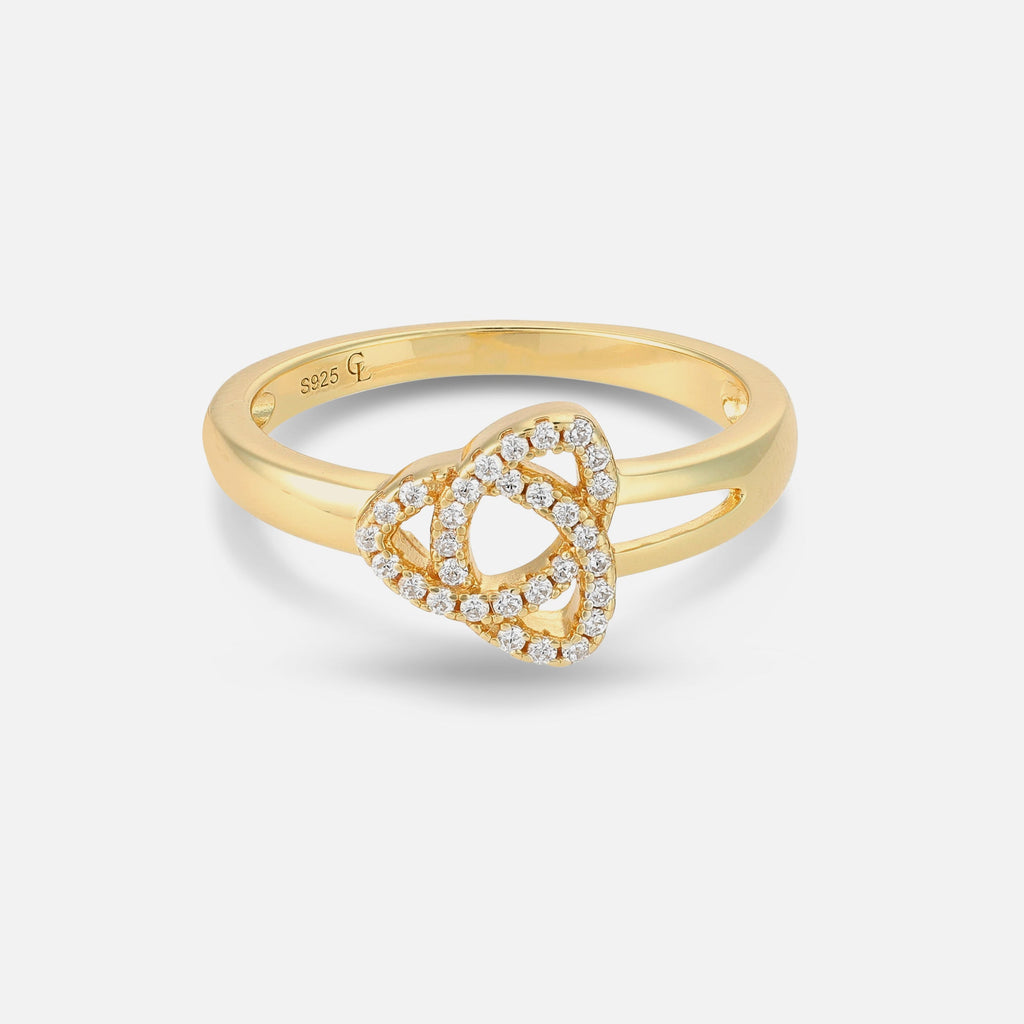 Trinity Knot Ring - Gold