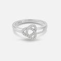Trinity Knot Ring - Silver