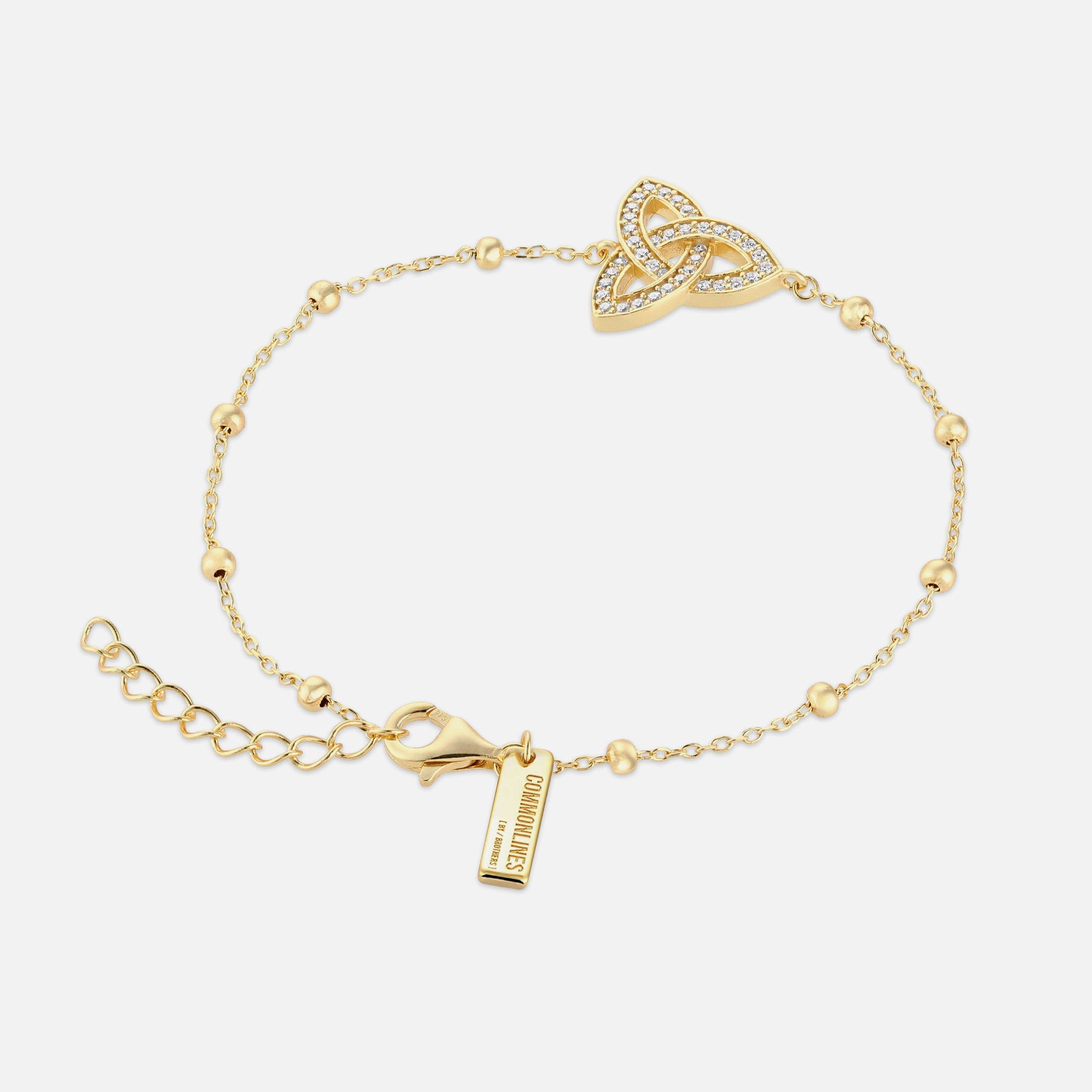 Trinity Knot Bracelet - Gold