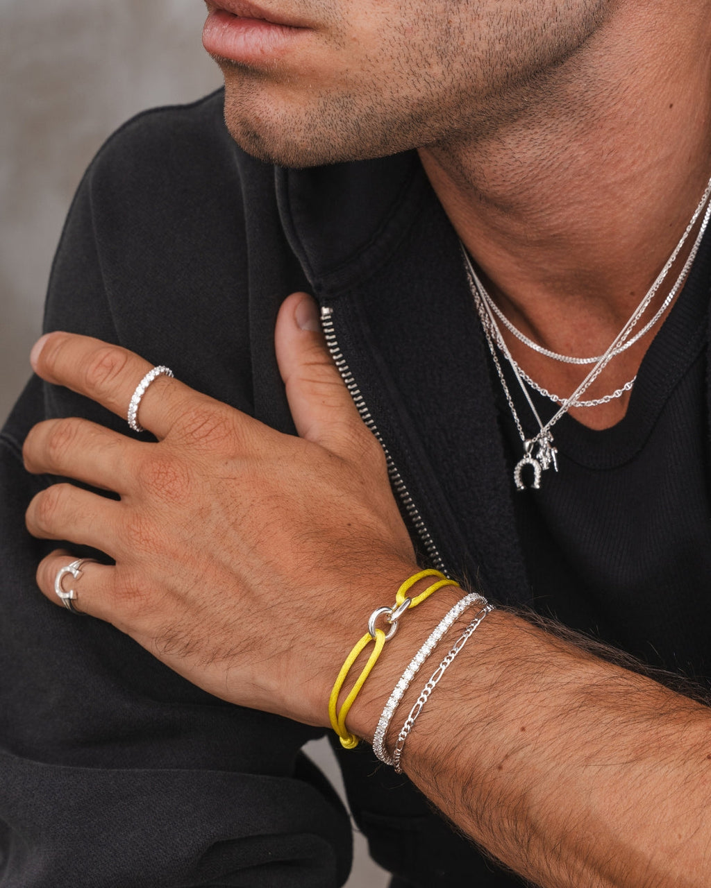Element Bracelet Silver - Yellow