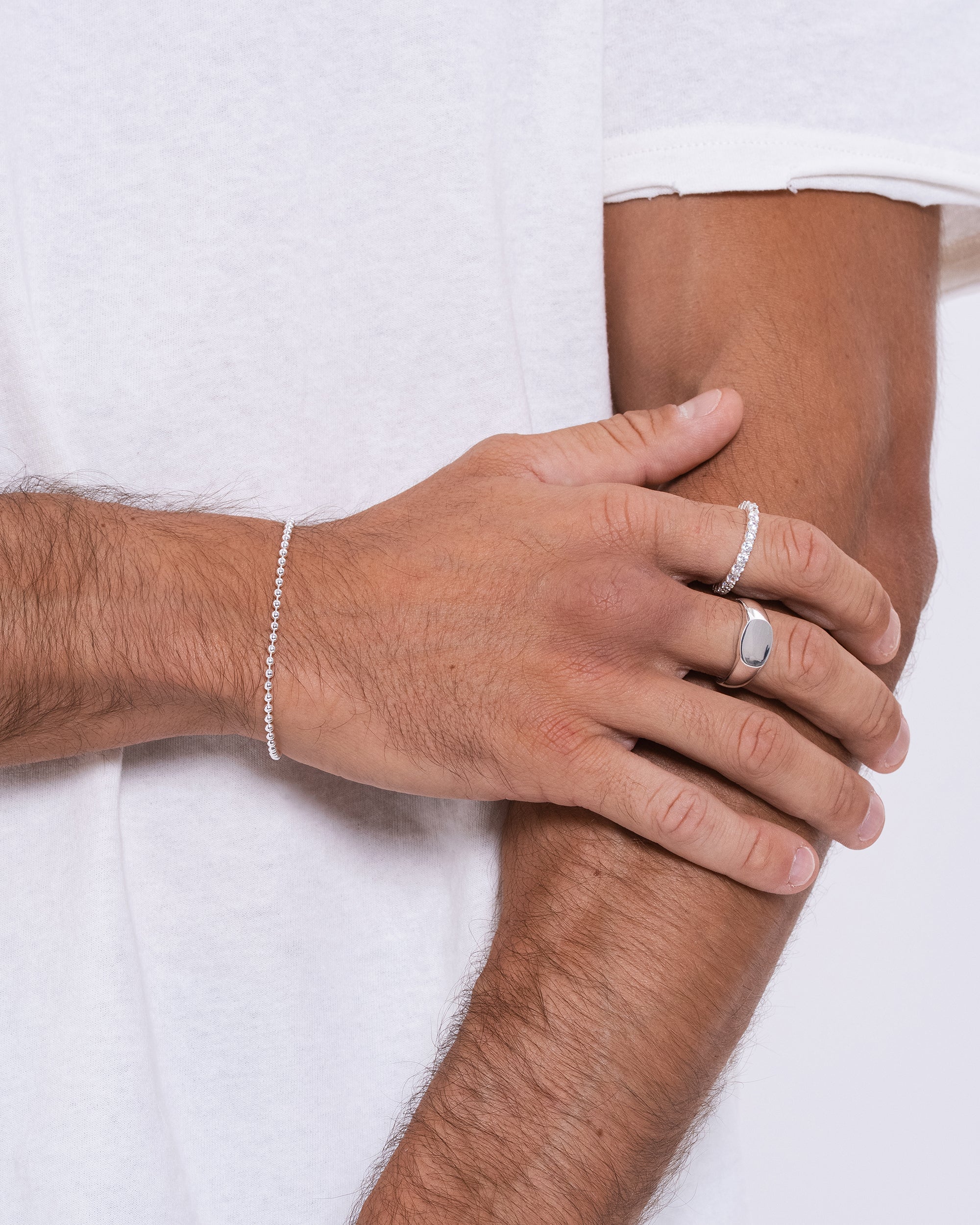 Ball Bracelet - Silver