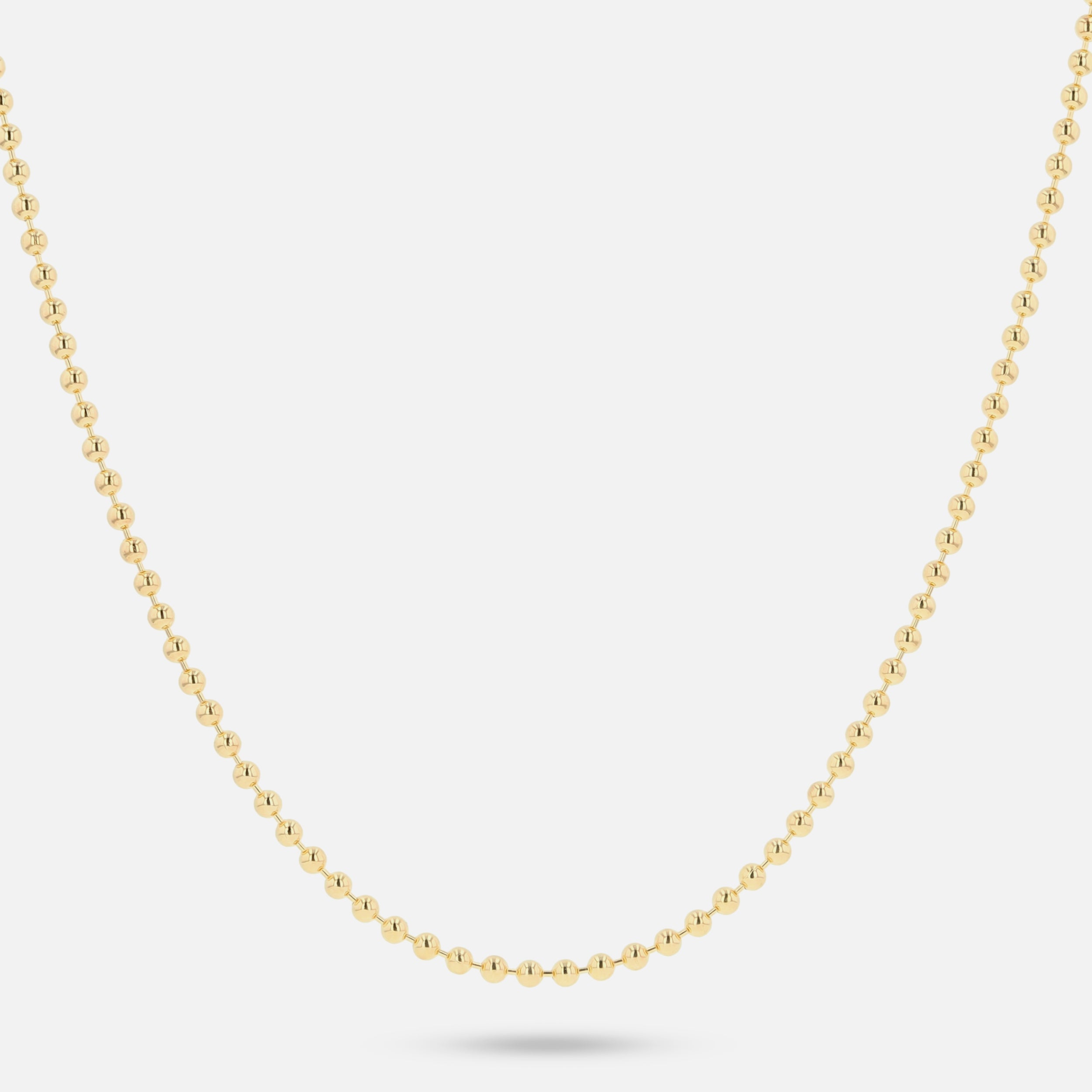 Ball Chain - Gold