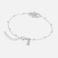 Hamsa Ball Bracelet - Silver