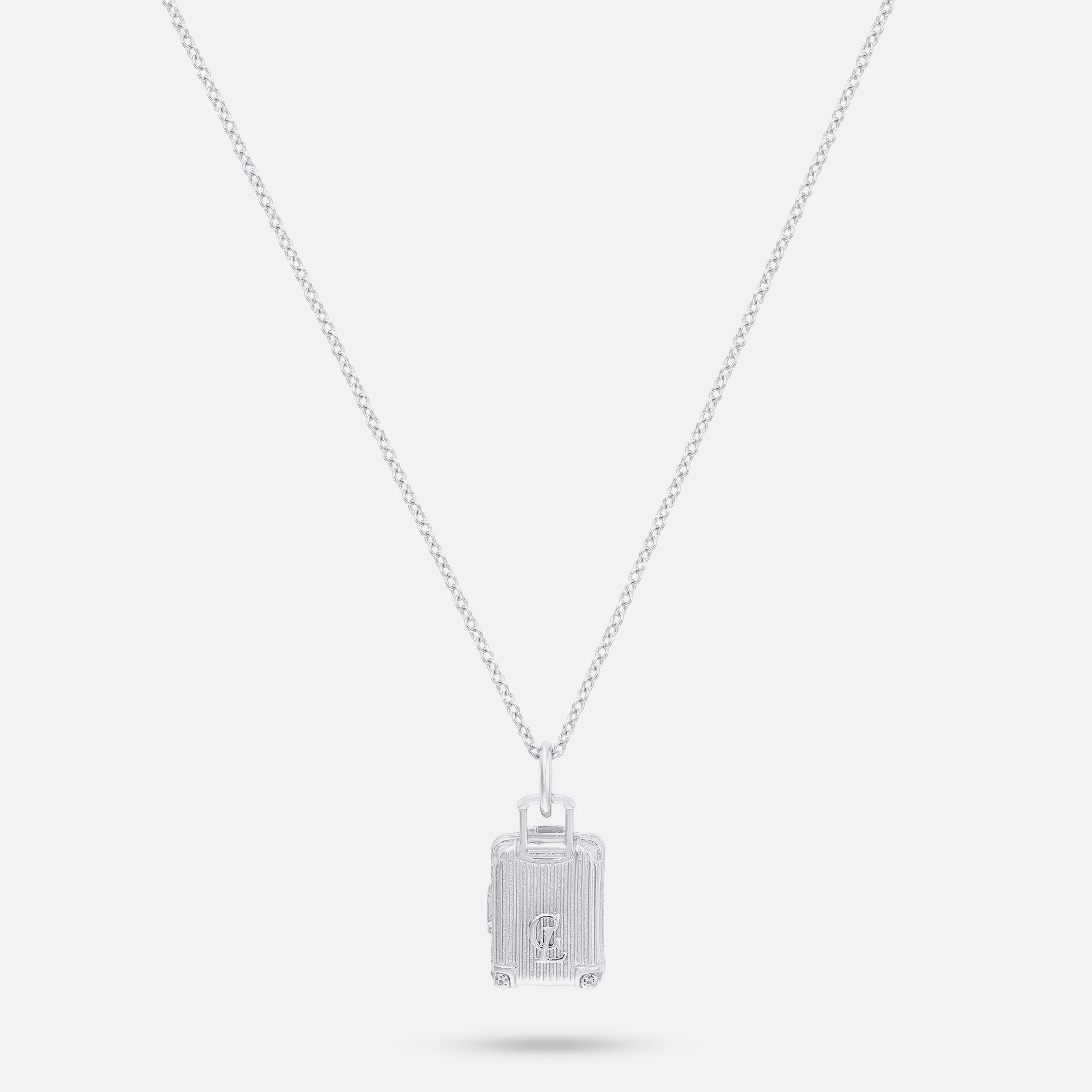 Luggage Pendant - Silver