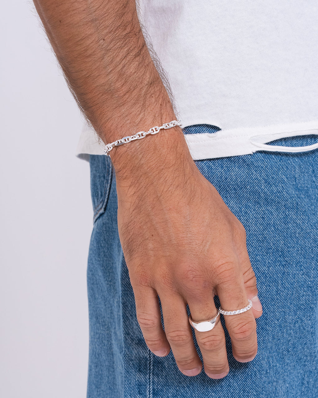 Marina Bracelet Silver - 3.5MM