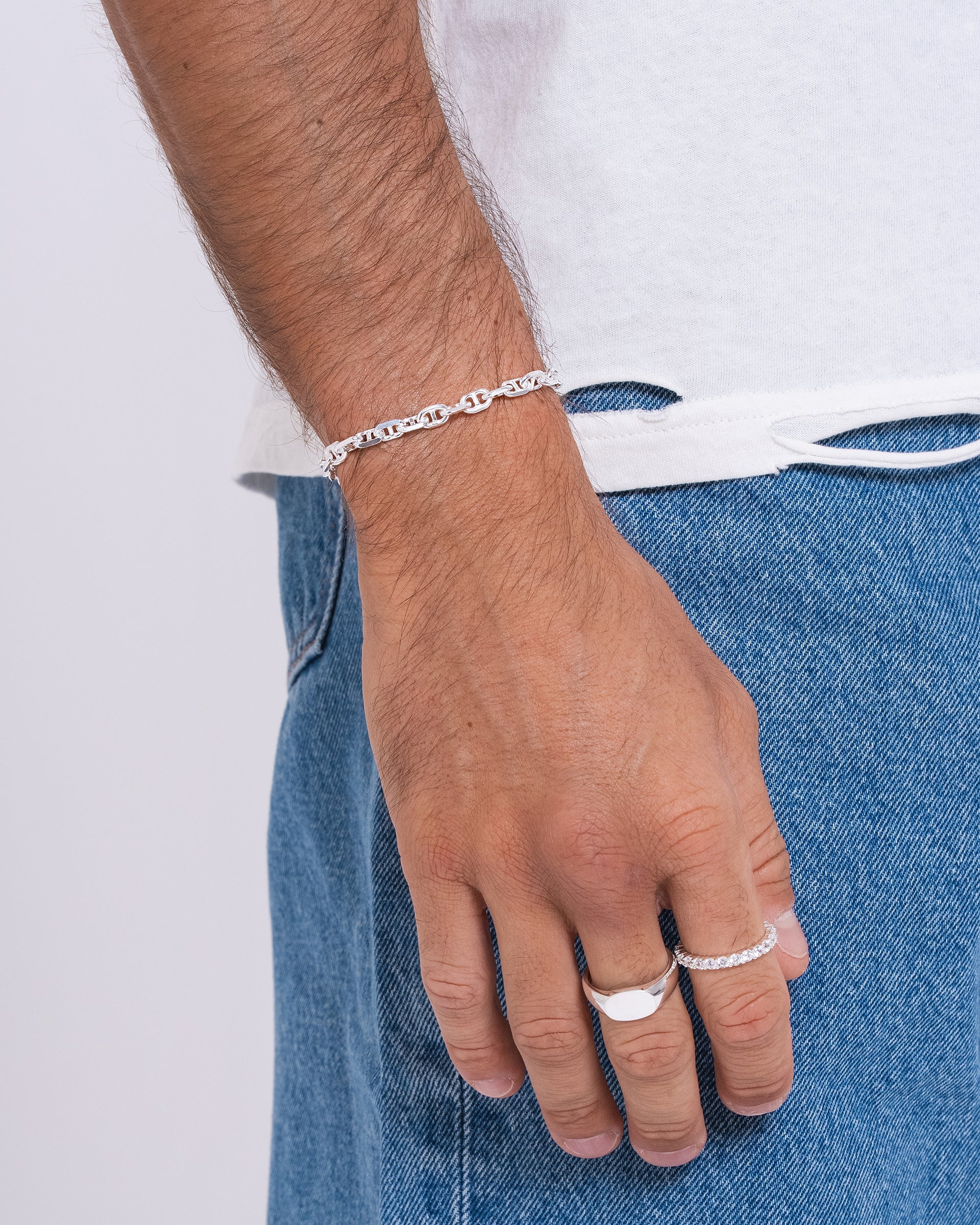 Marina Bracelet Silver - 3.5MM