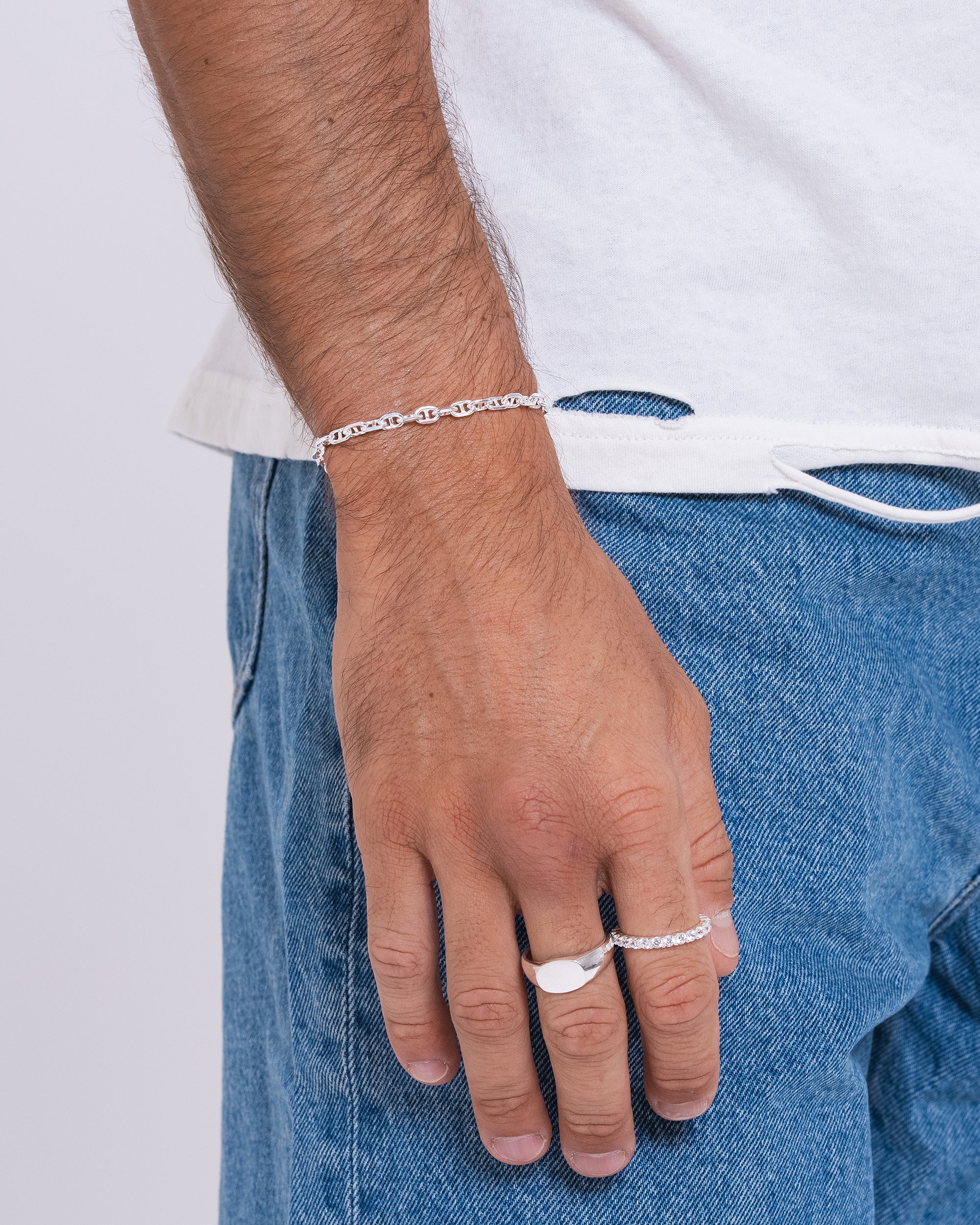 Marina Bracelet Silver - 3.5MM