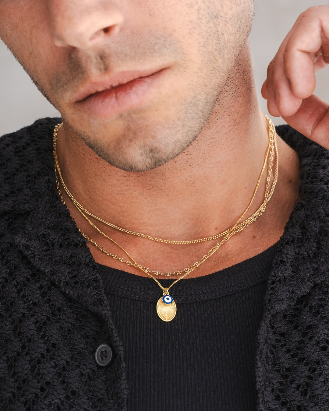 Mykonos Pendant - Gold