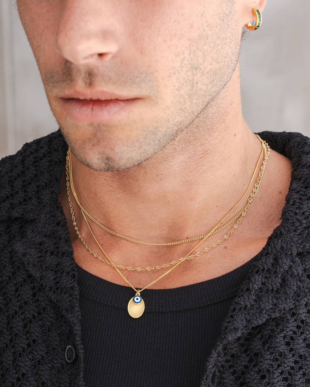 Mykonos Pendant - Gold