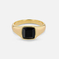 Onyx Ring - Gold