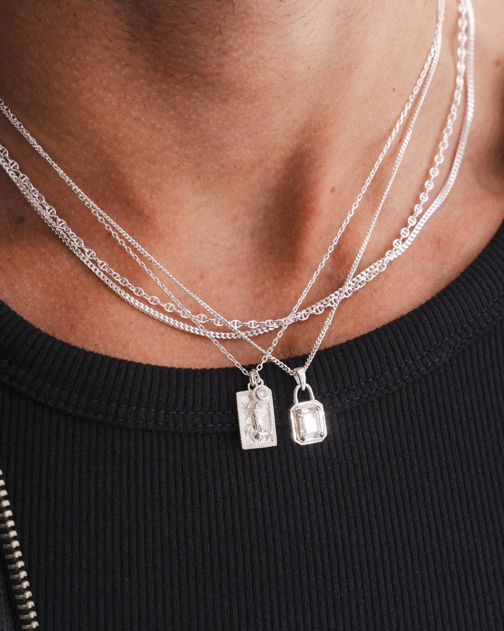 St. Michael Pendant - Silver